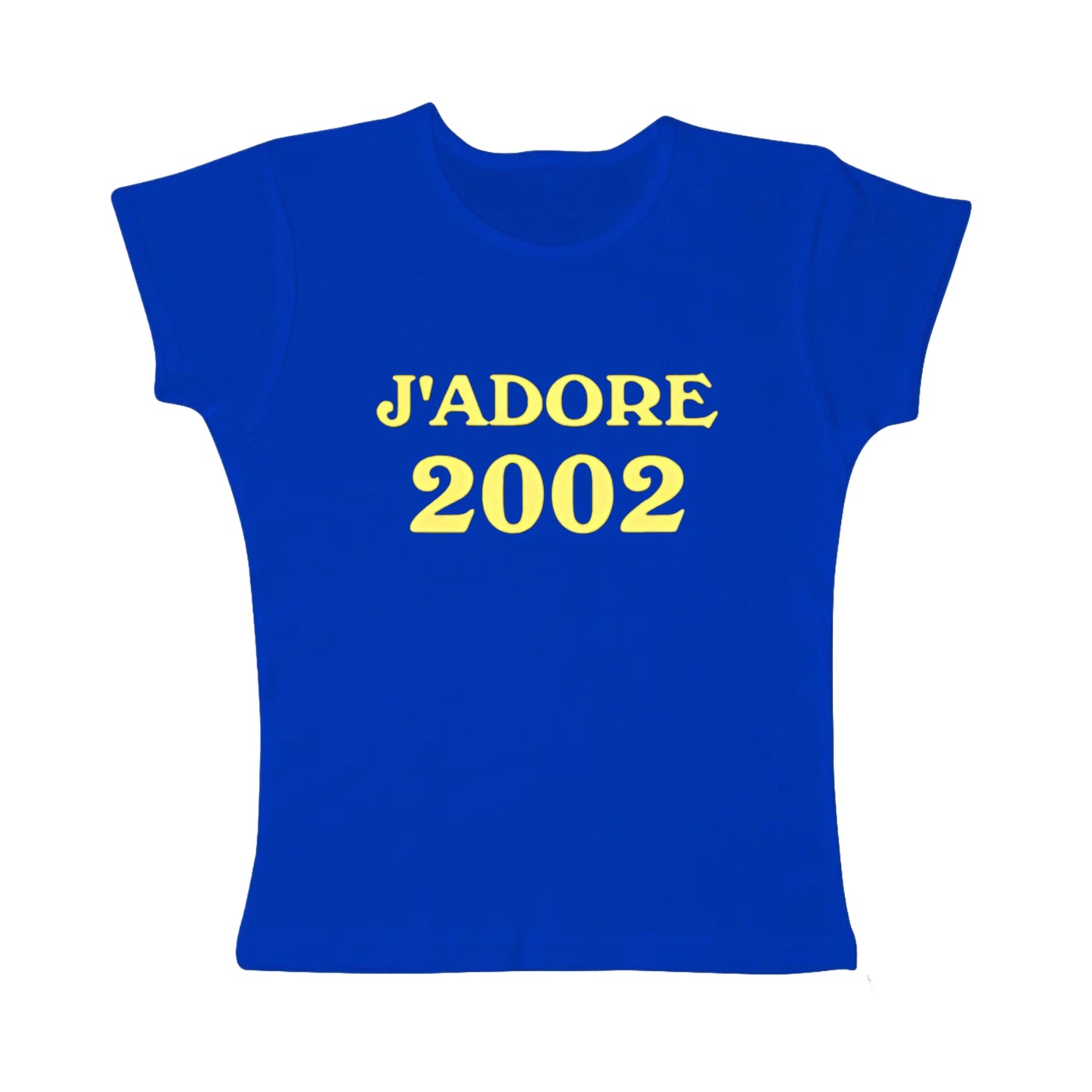 J’adore 2002 tight fit baby tee