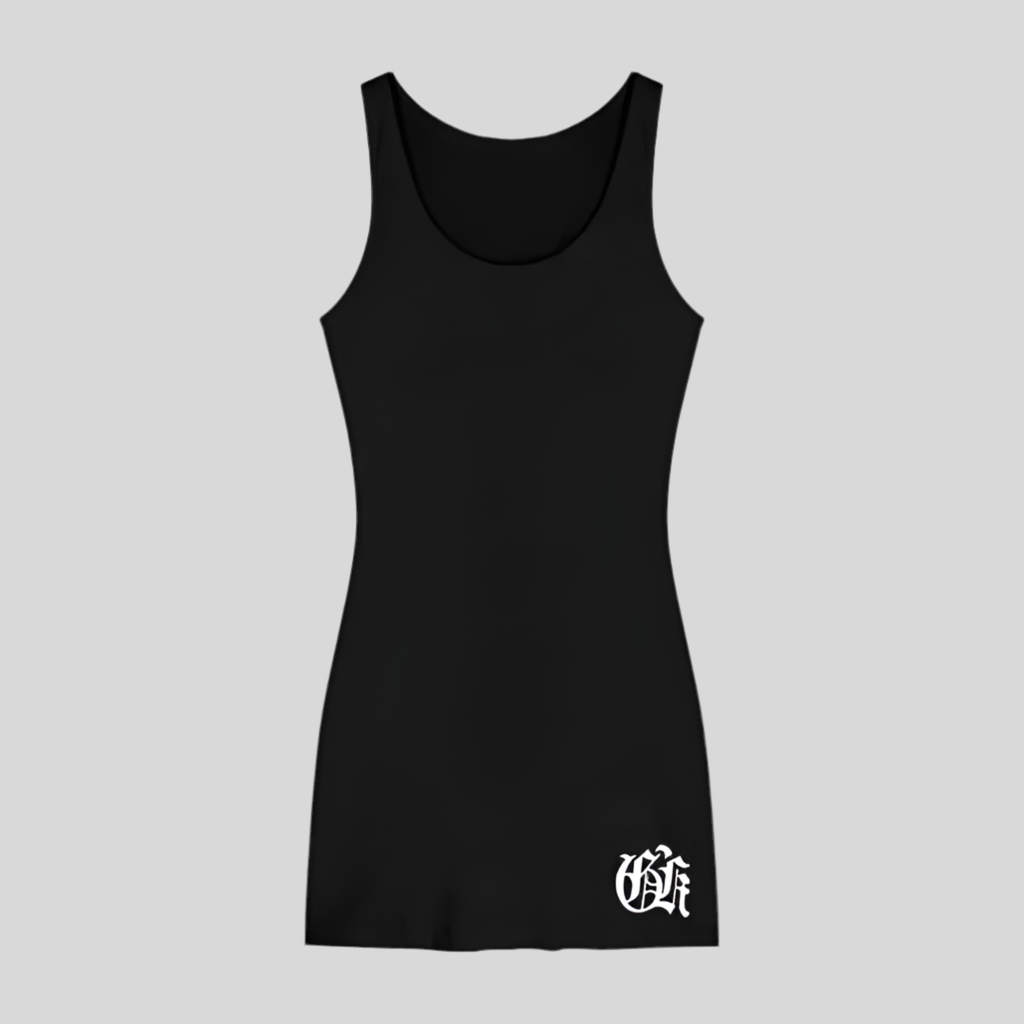 ‘Sanctified Steel’ Micro Mini Dress | Reigned