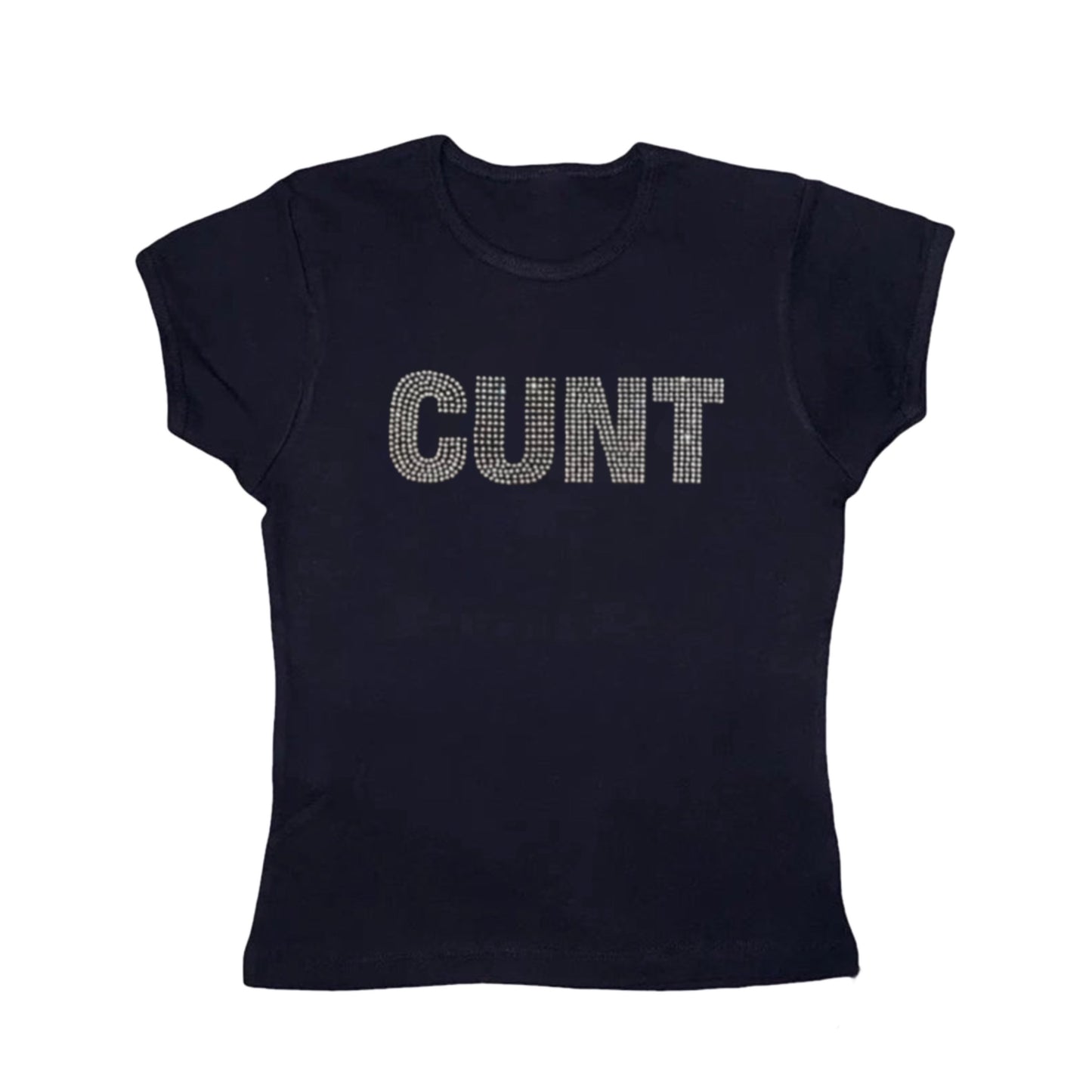 Cunt tight fit baby tee