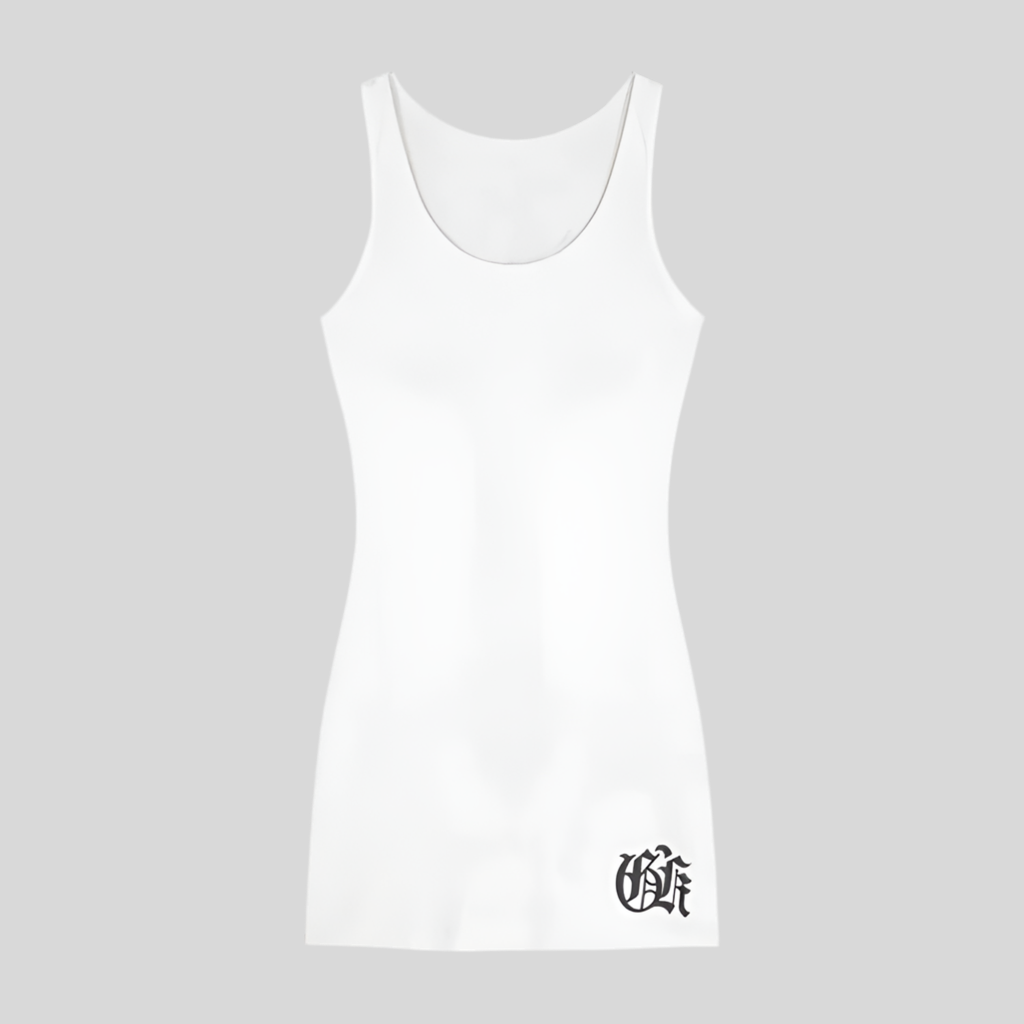 ‘Sanctified Steel’ Micro Mini Dress | Reigned