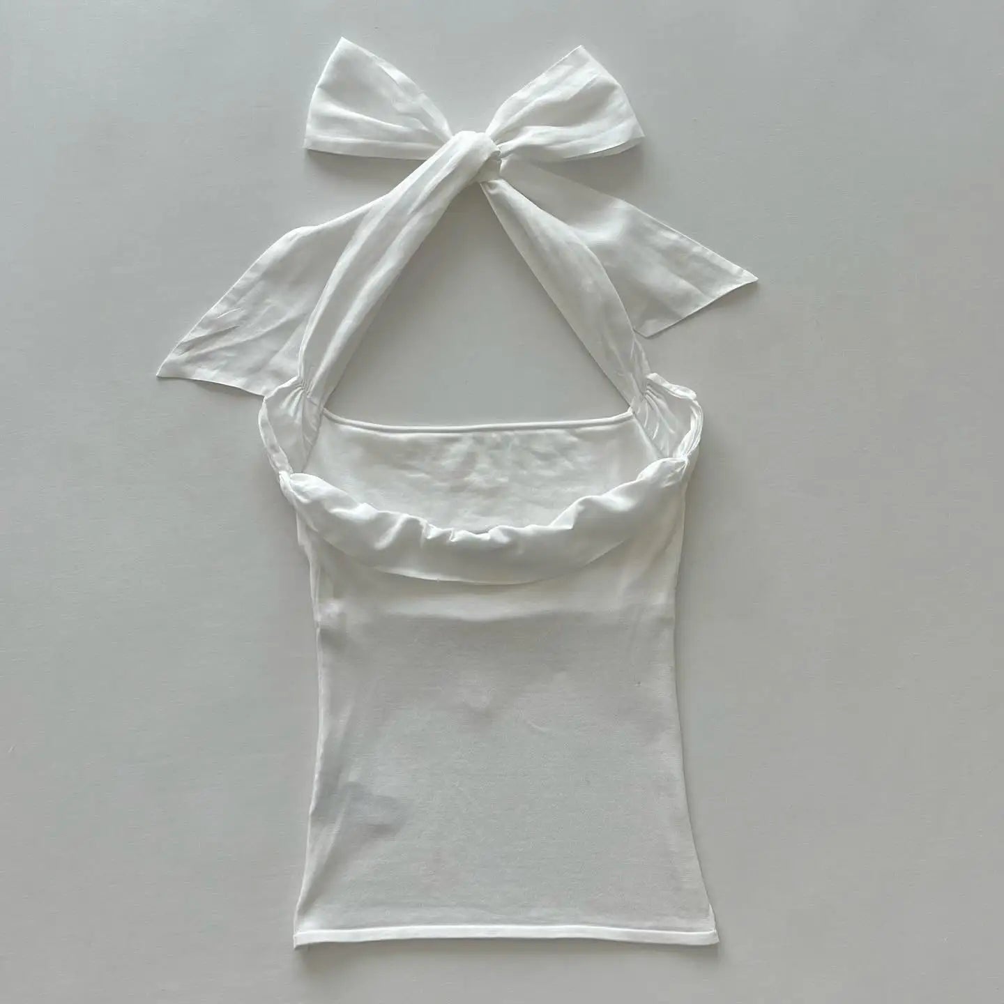Born to die bow tie halter