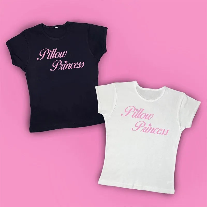 pillow princess tight fit baby tee