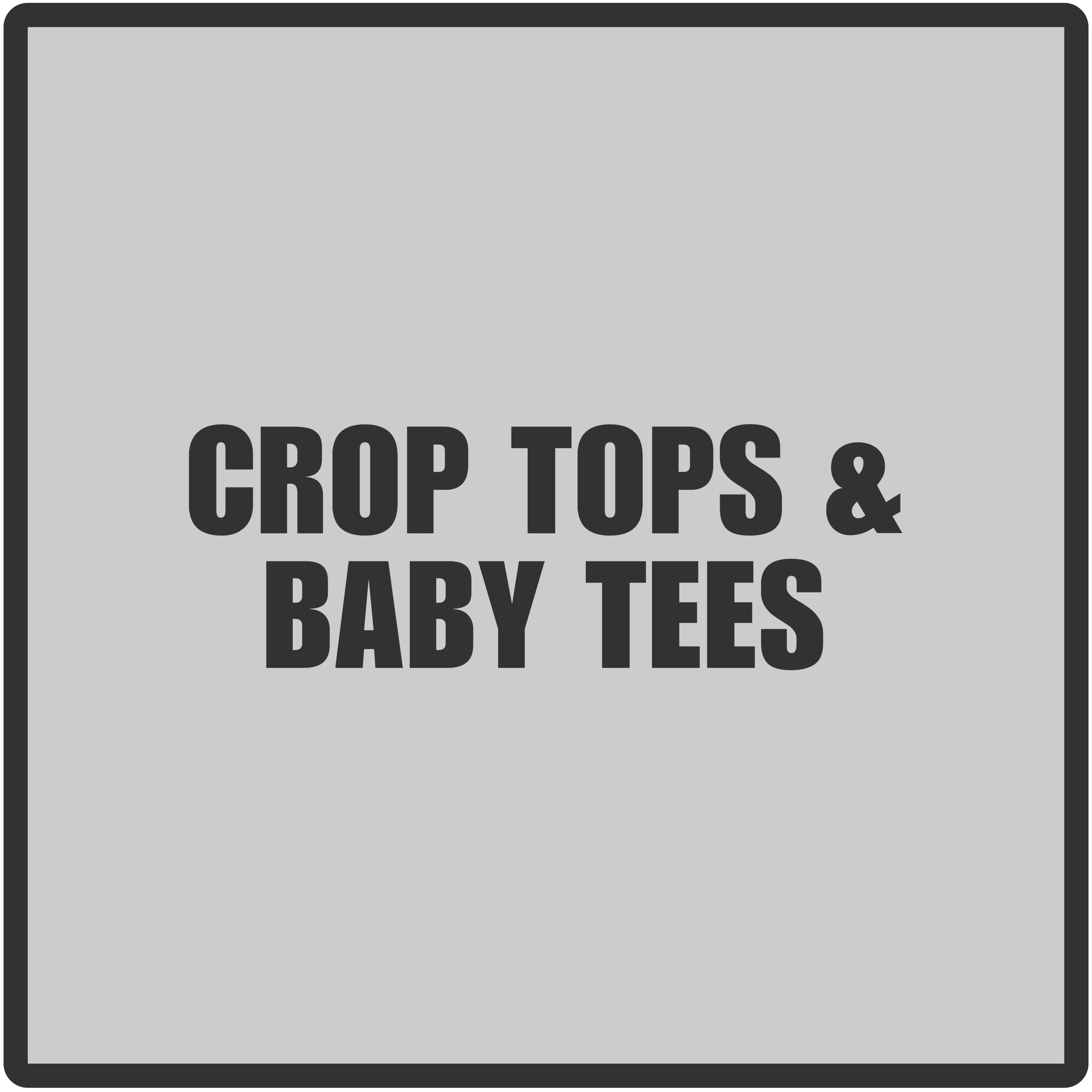 Crop tops and Baby tees