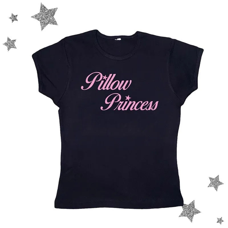 pillow princess tight fit baby tee