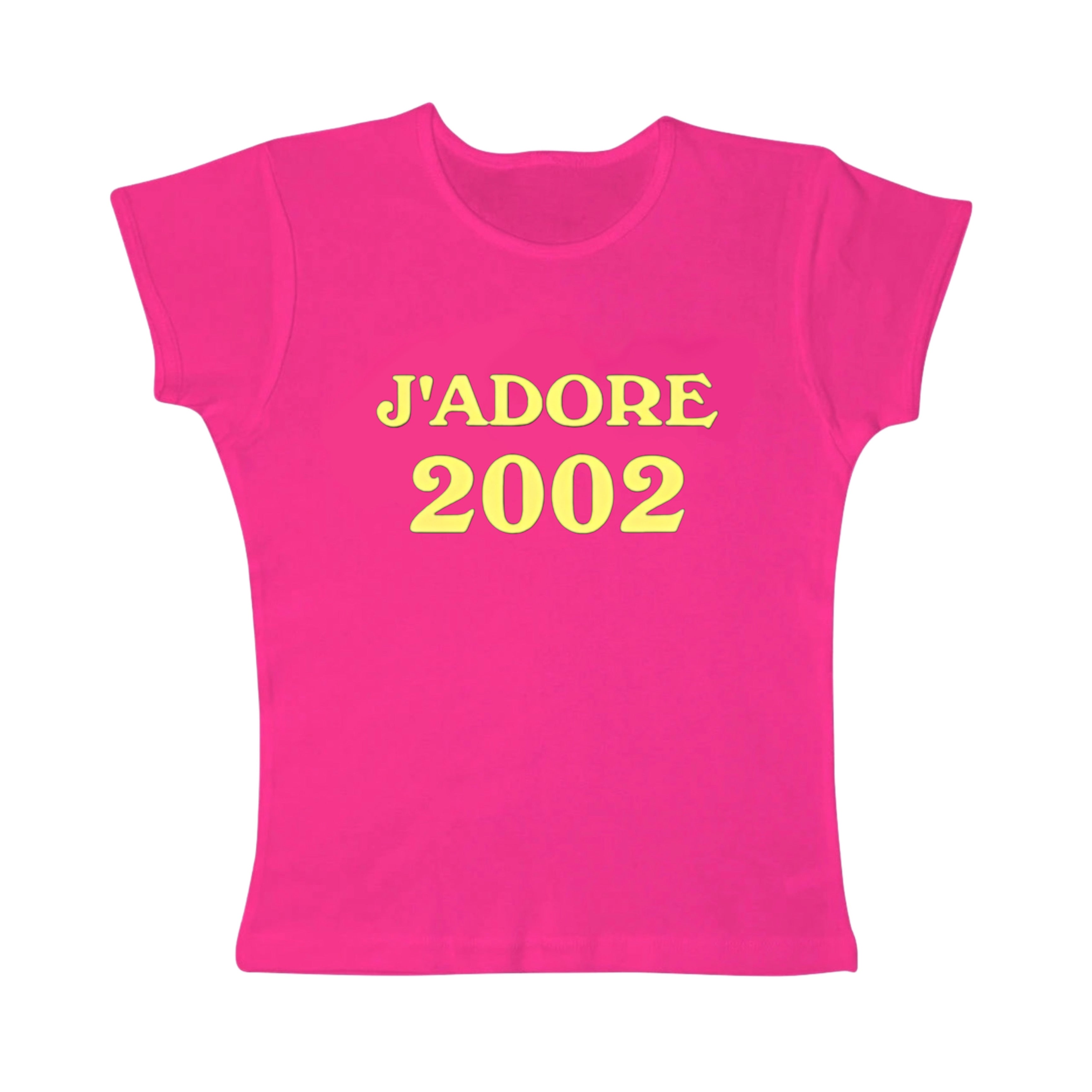 J’adore 2002 tight fit baby tee