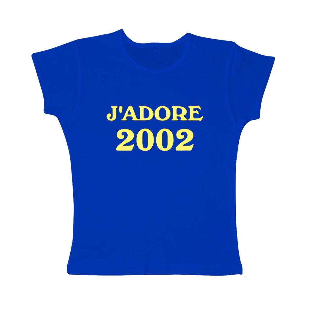 J’adore 2002 tight fit baby tee