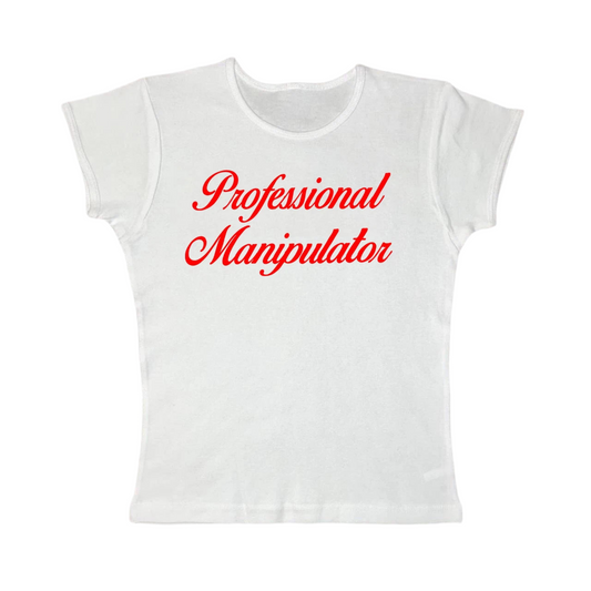 Professional manipulator tight fit baby tee