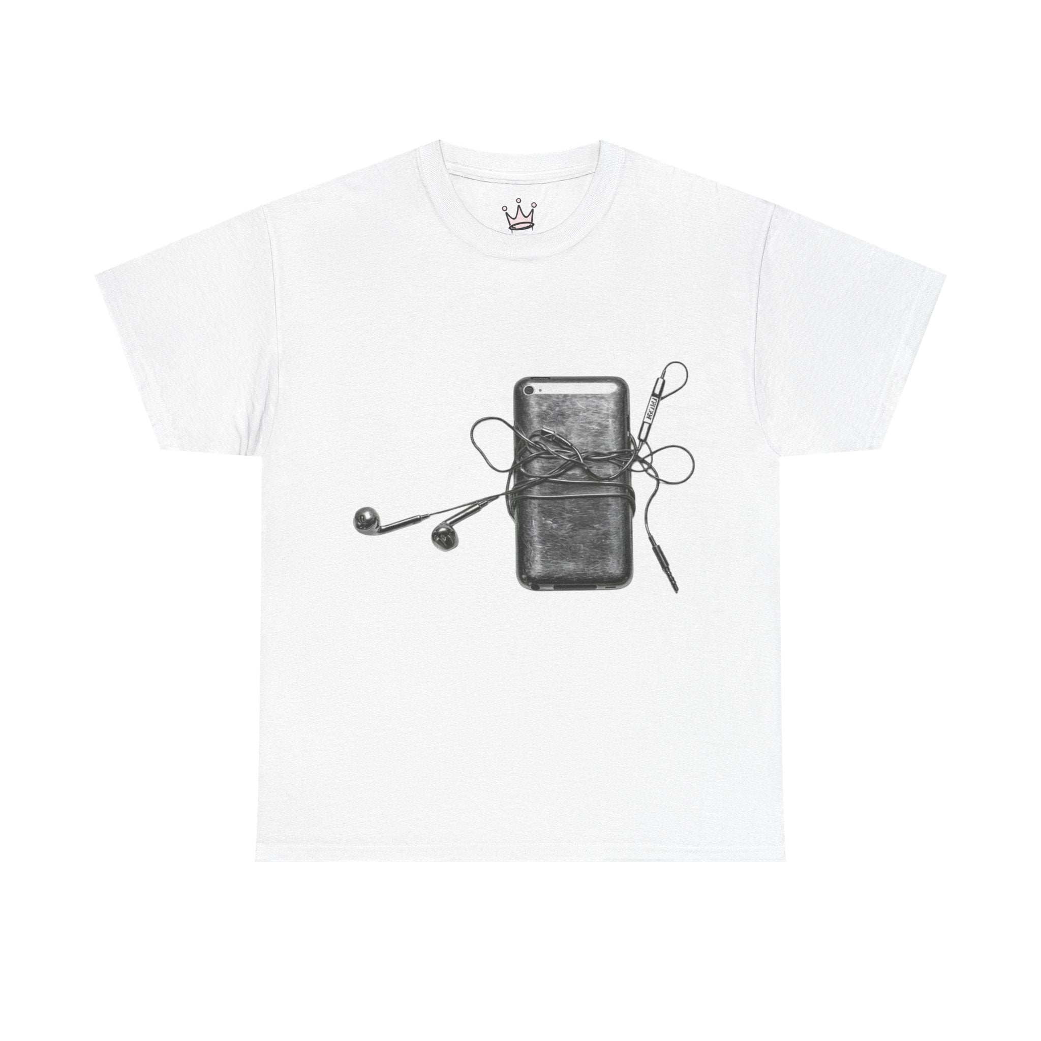 Music Player Graphic T-Shirt