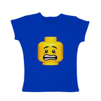 Yellow minifigure baby tee