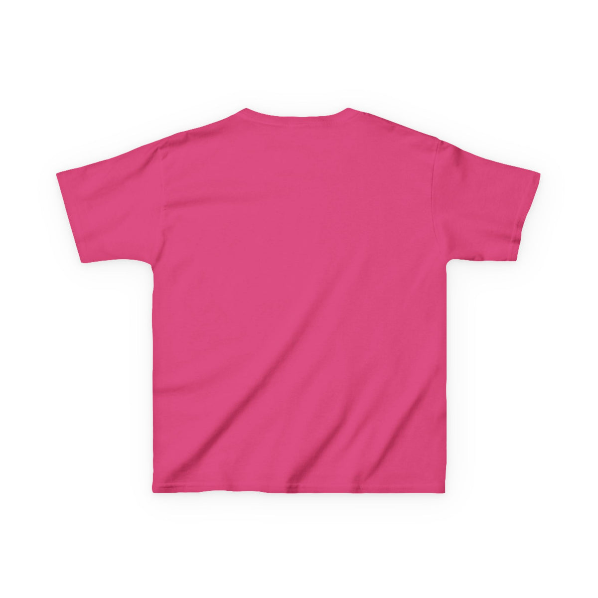Kids T-Shirt — Plain White Heavy Cotton Tee