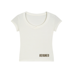 Reigned V-Neck Baby Tee
