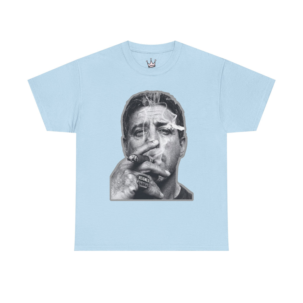Cigar Portrait Graphic T-Shirt
