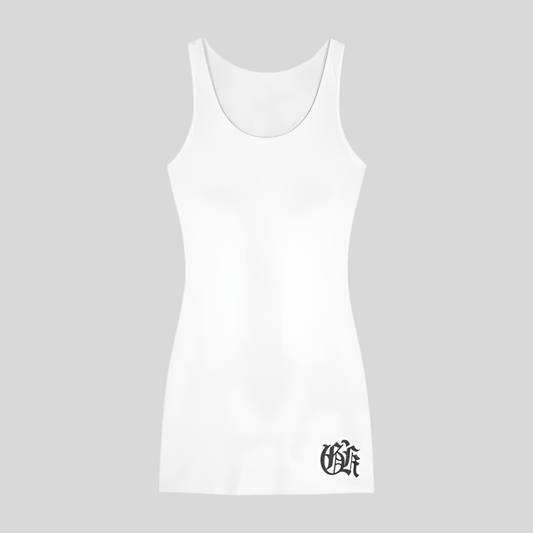 ‘Sanctified Steel’ Micro Mini Dress | Reigned