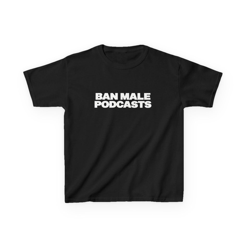 Kids T-Shirt — Plain White Heavy Cotton Tee