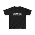 Kids T-Shirt — Plain White Heavy Cotton Tee