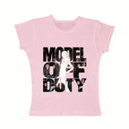 Model of Duty baby tee