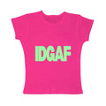 IDGAF baby tee