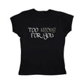 Too niche for you baby tee