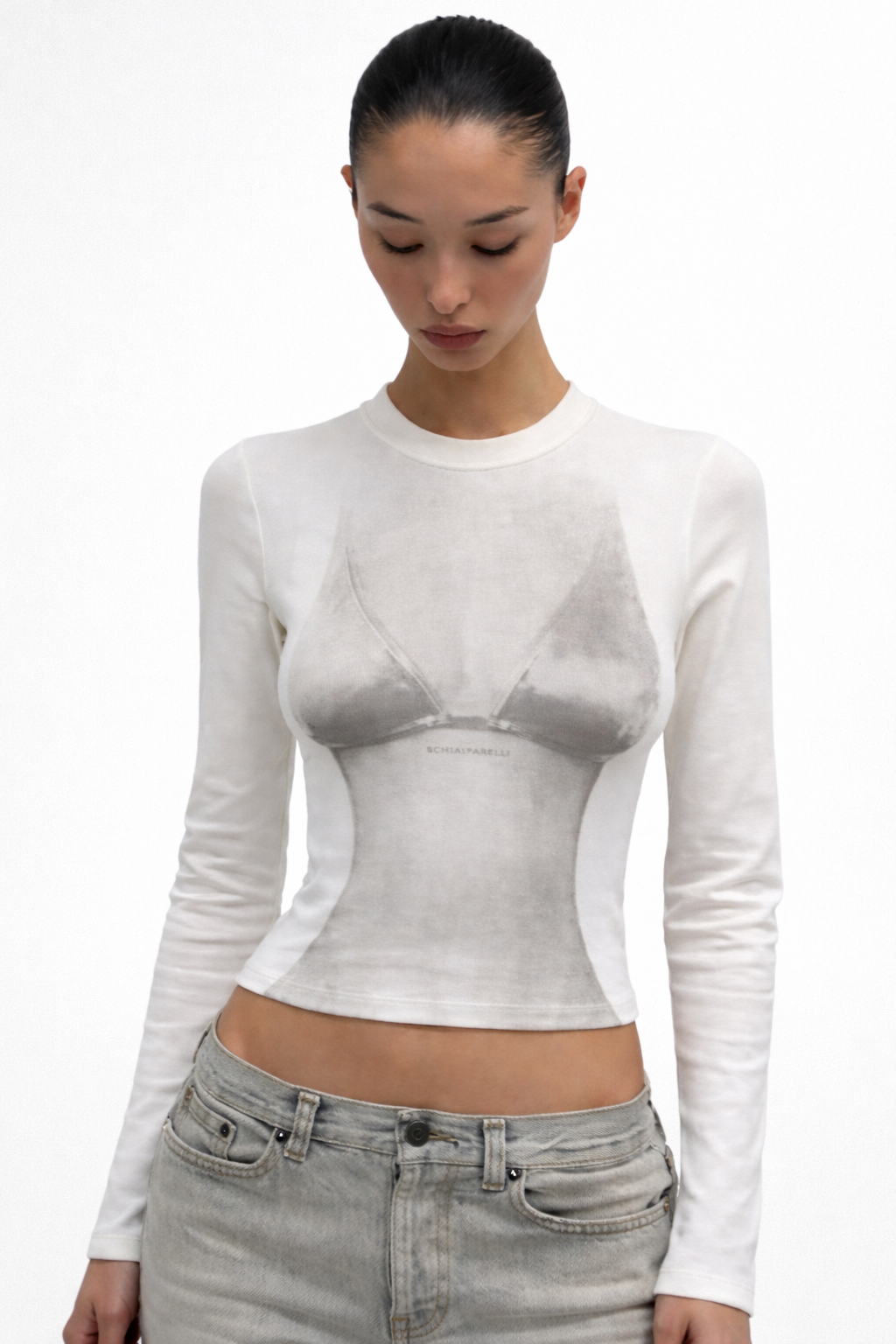 Sculpted bikini silhouette tight fitted long sleeve | Reigned