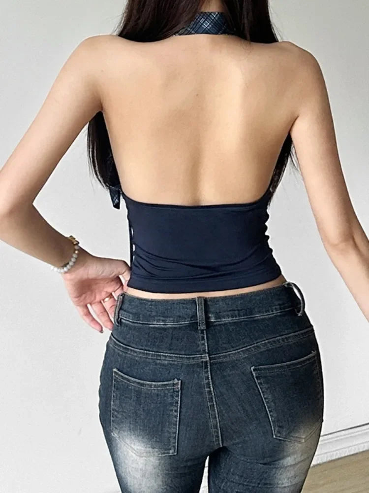 Scarf Detail Cowl Neck Top | Reigned