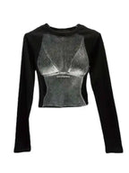 Sculpted bikini silhouette tight fitted long sleeve | Reigned