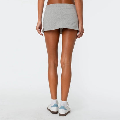 Low Rise Waistband Sweatskirt