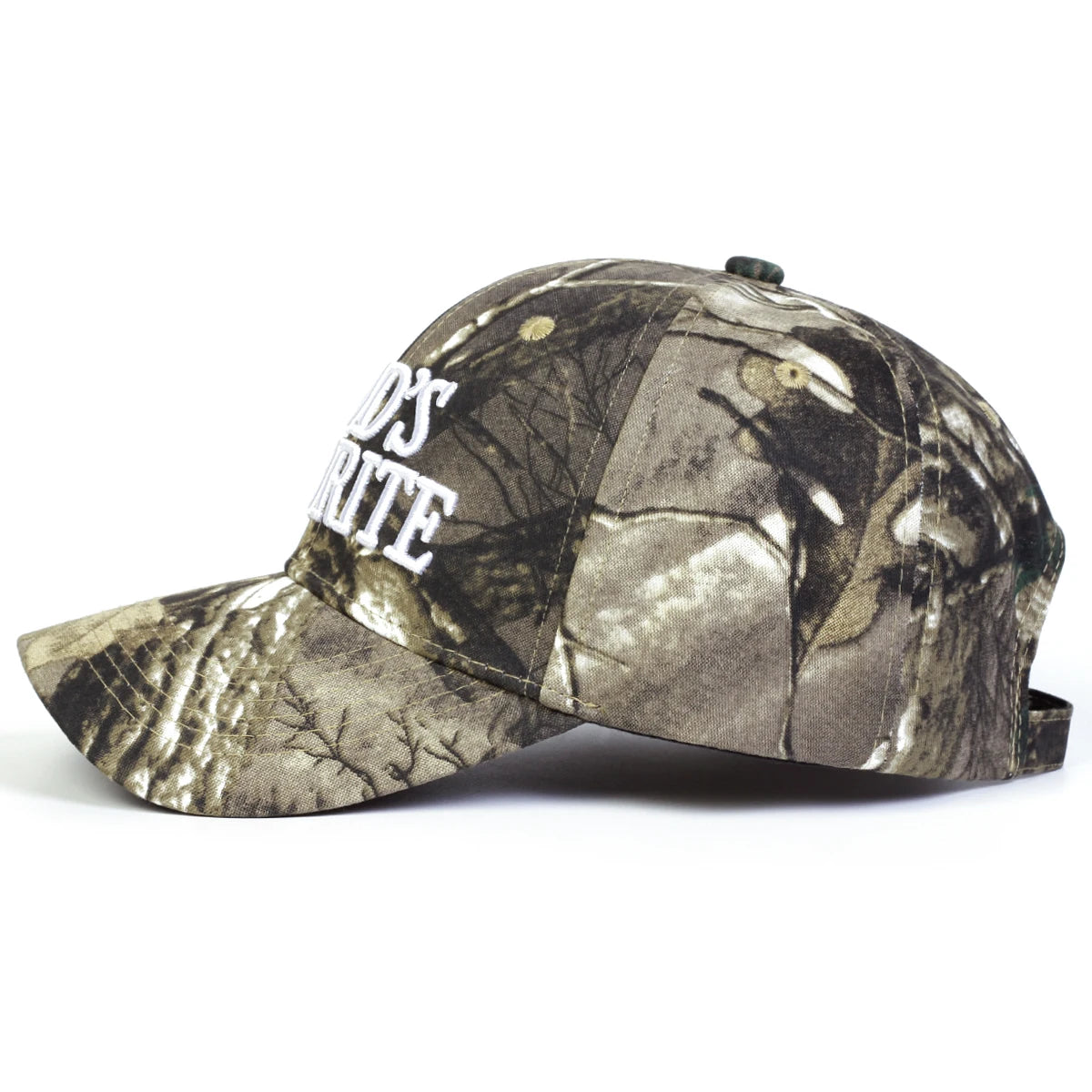 Gods Favourite Camo print baseball cap | Reigned