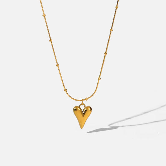 heart pendant style necklace