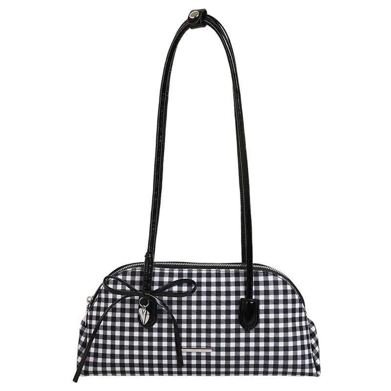 Retro Style Long Shoulder Mini Baguette Bag | Reigned