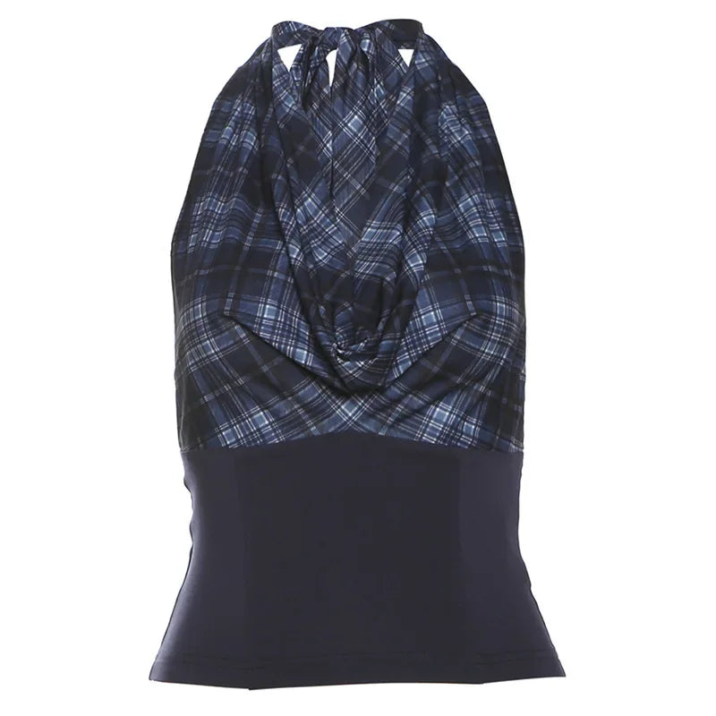 Scarf Detail Cowl Neck Top | Reigned