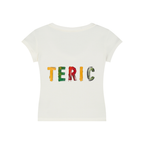 Eso - Teric Wrap Around V-Neck Baby Tee