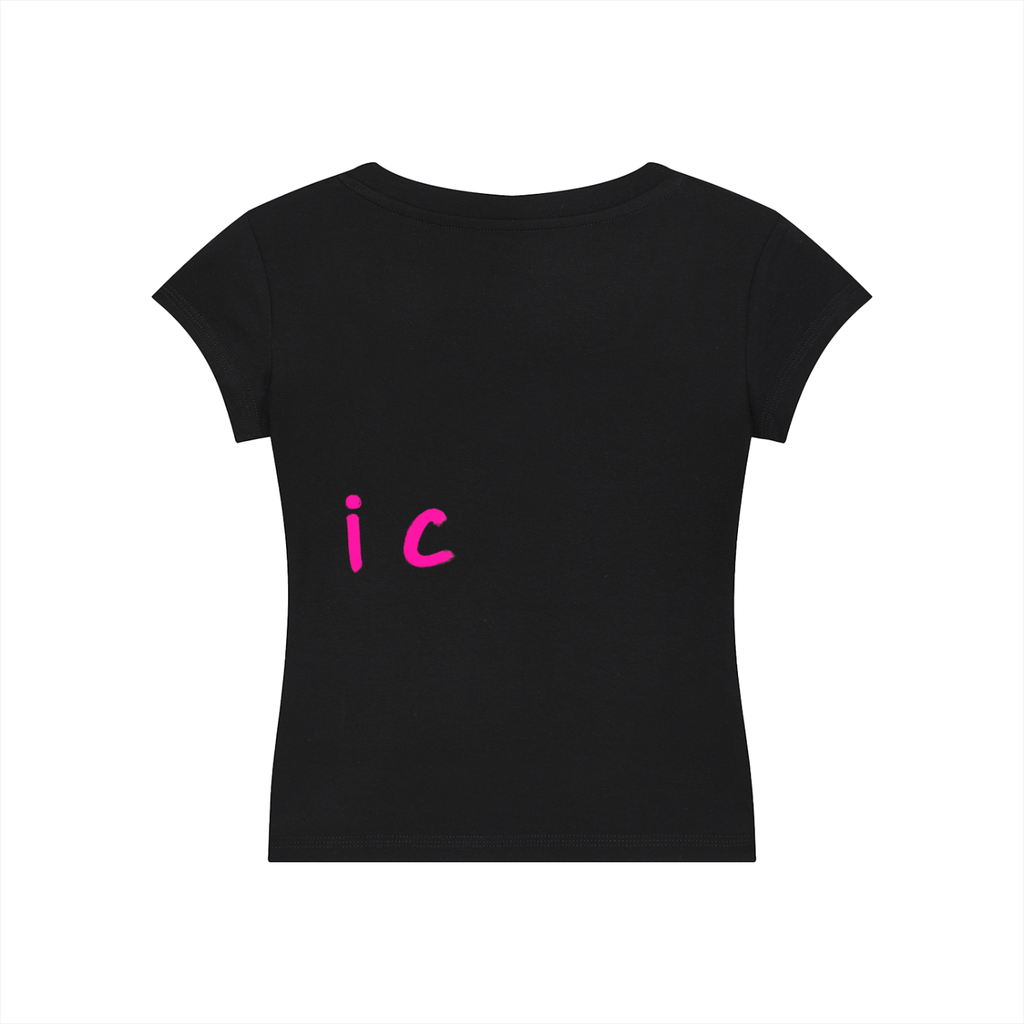 Iconic Wrap Around V-Neck Baby Tee