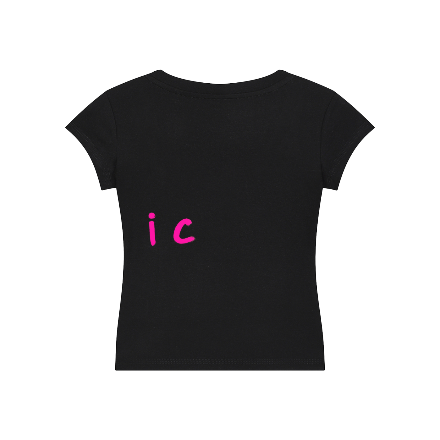 Iconic Wrap Around V-Neck Baby Tee