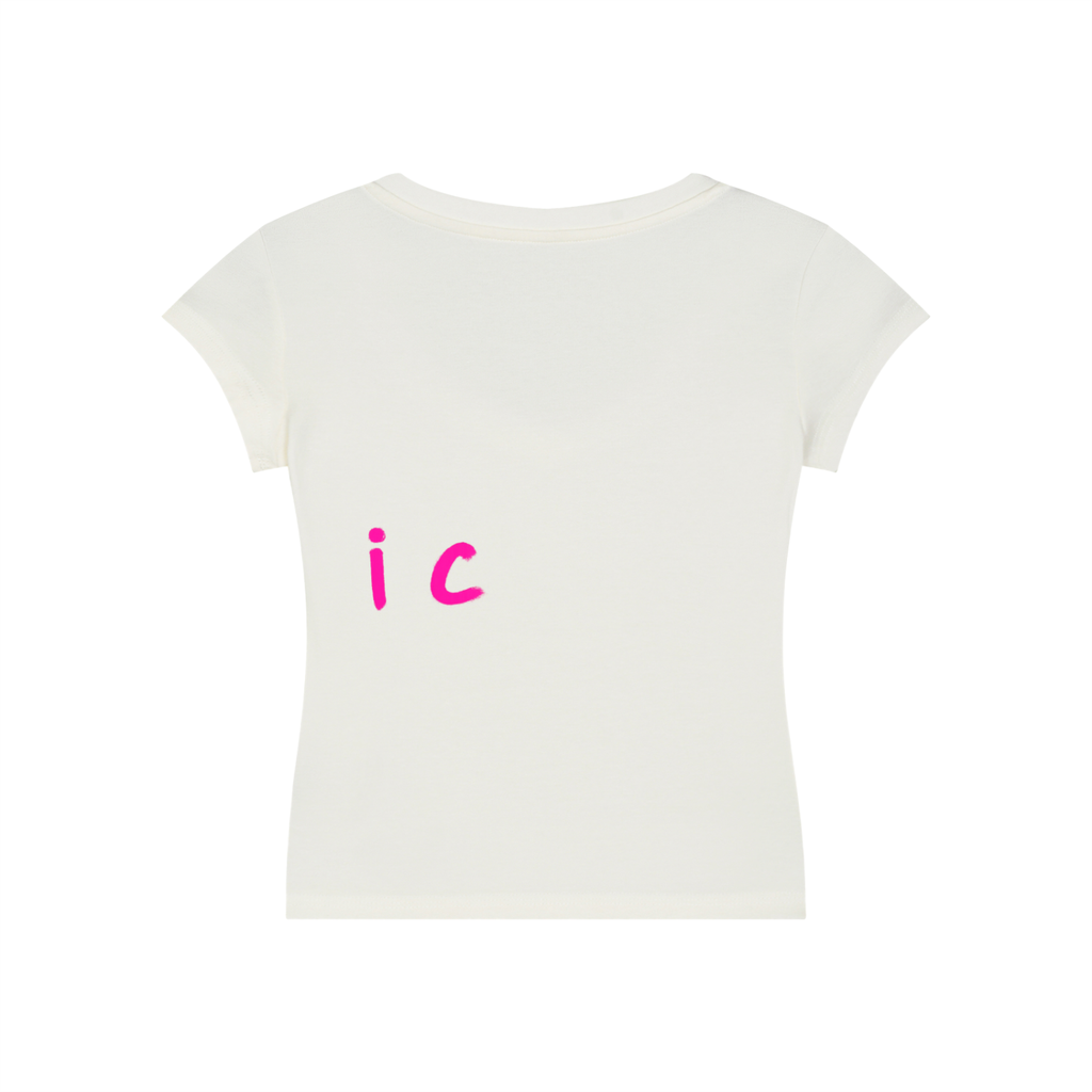 Iconic Wrap Around V-Neck Baby Tee