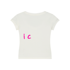 Iconic Wrap Around V-Neck Baby Tee