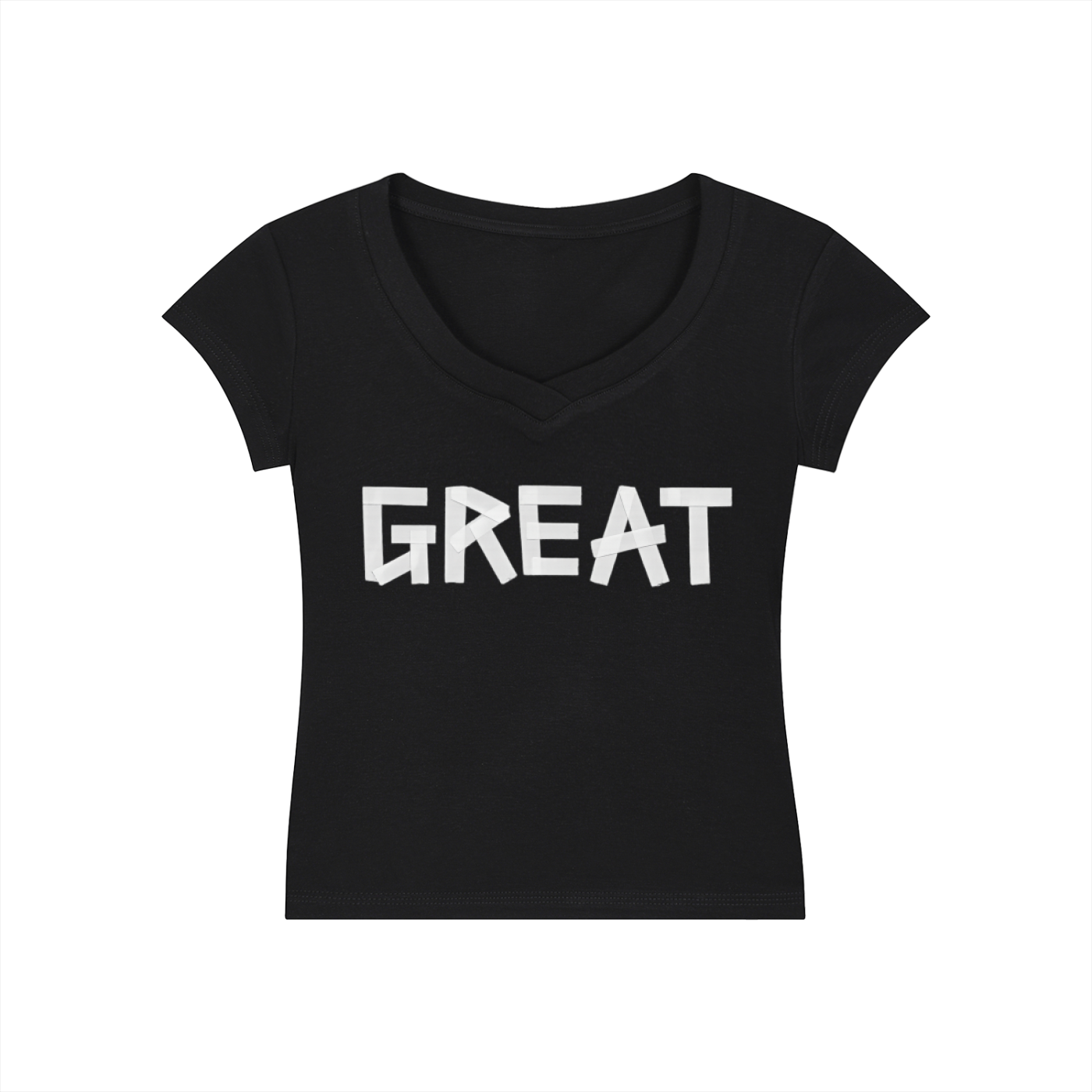 Great Est. V-Neck Baby Tee